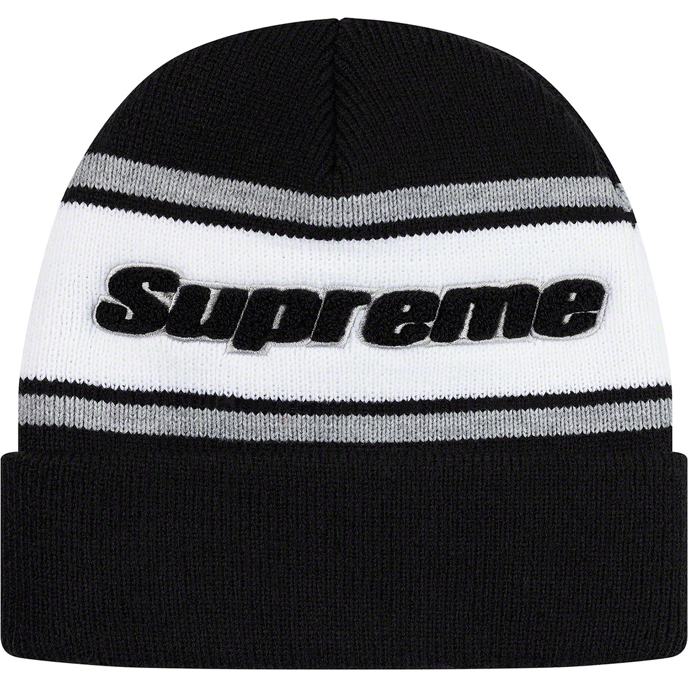 Chenille Stripe Beanie view 12